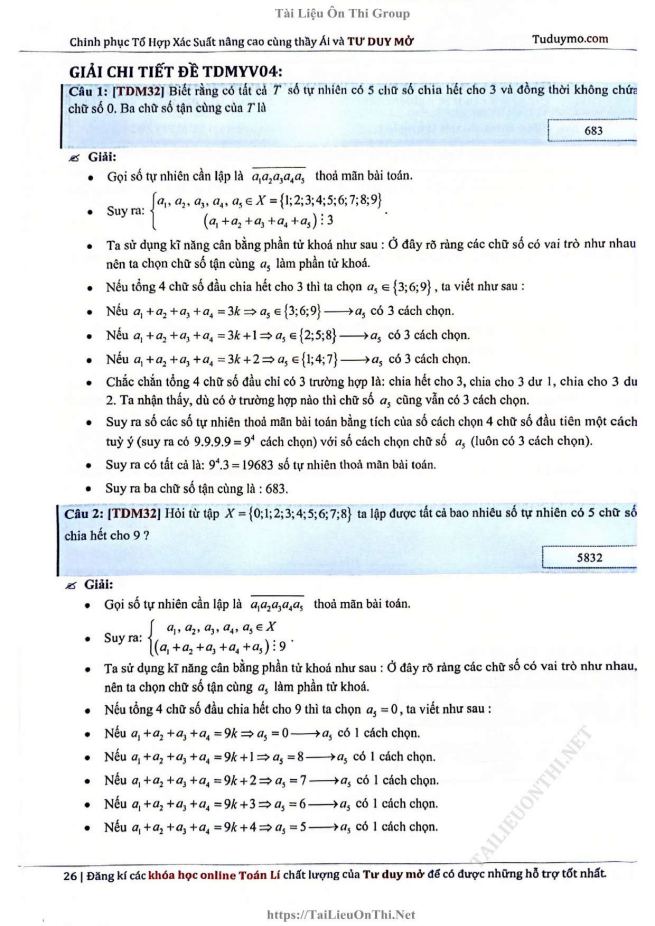 Ảnh minh họa cho ĐÁP ÁN ĐỀ TDMYV04 - KĨ NĂNG CÂN BẰNG PHẦN TỬ HÓA
