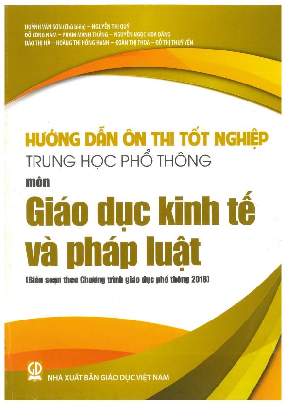 Ảnh minh họa cho sach-huong-dan-on-thi-giao-duc-kinh-te-va-phap-luat-nxb-giao-duc