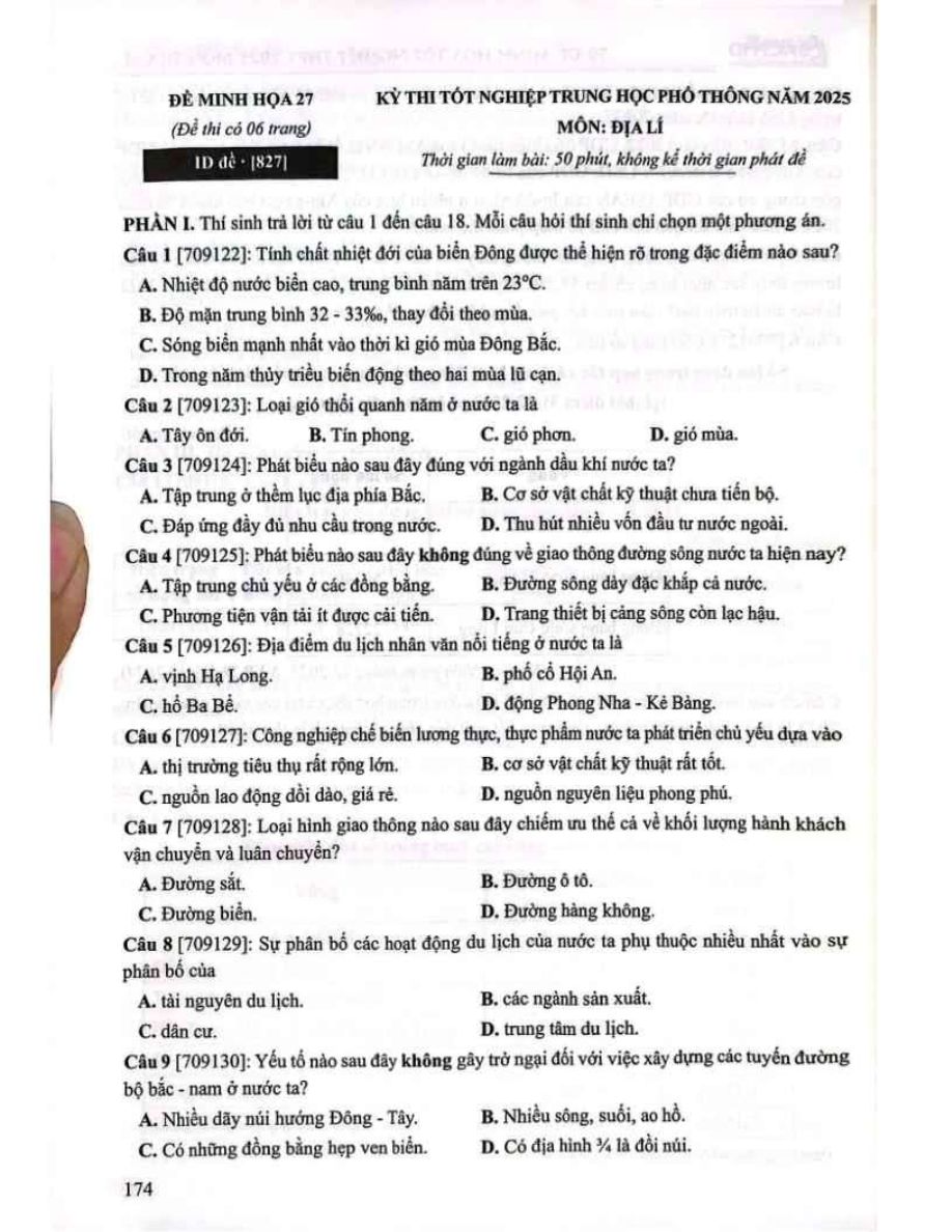 Ảnh minh họa cho Luyện thi địa lí THPT