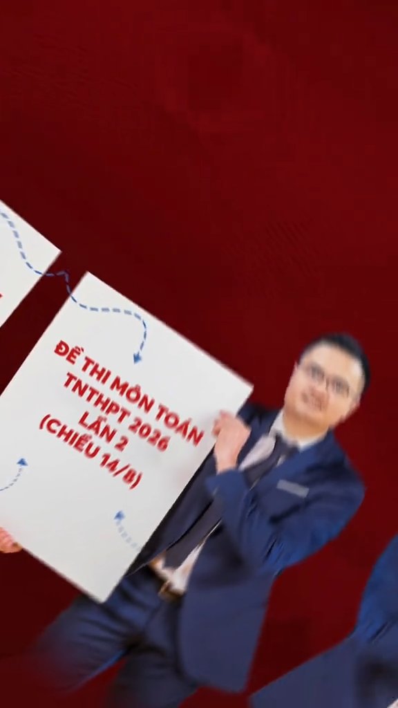 Ảnh minh họa cho NÓNG: ĐỀ THI MÔN TOÁN KỲ THI TNTHPT 2026 LẦN 2 (CHIỀU 14/8)