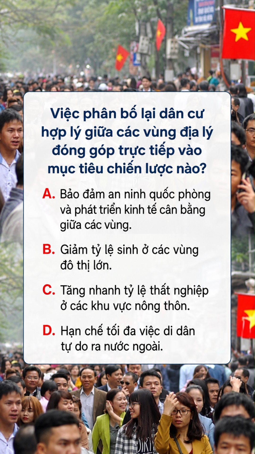 Ảnh minh họa cho CĐ2 - BÀI 6 - PHẦN 3:  DÂN SỐ VIỆT NAM