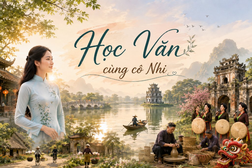 HỌC VĂN CÙNG CÔ NHI