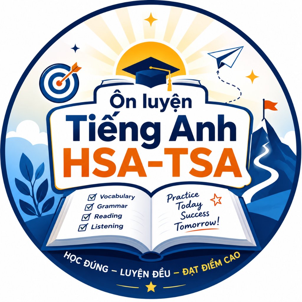 Ôn Luyện Tiếng Anh HSA-TSA