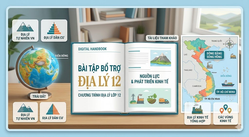 Bài tập bổ trợ Địa Lý THPT QG